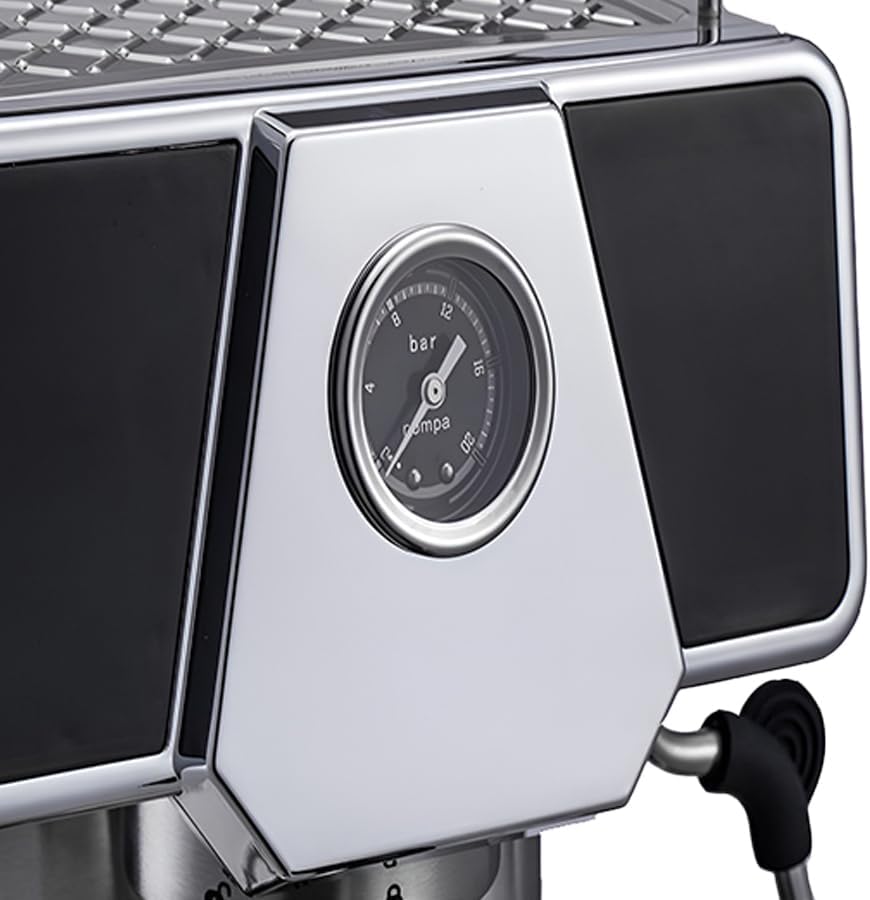 MEBASHI ME-ECM2033 Espresso Coffee Machine - 19 Bar Pressure, 1.8L Capacity, Stainless Steel with Touch Screen, PID Temperature System, and Steam Wand| 1350W