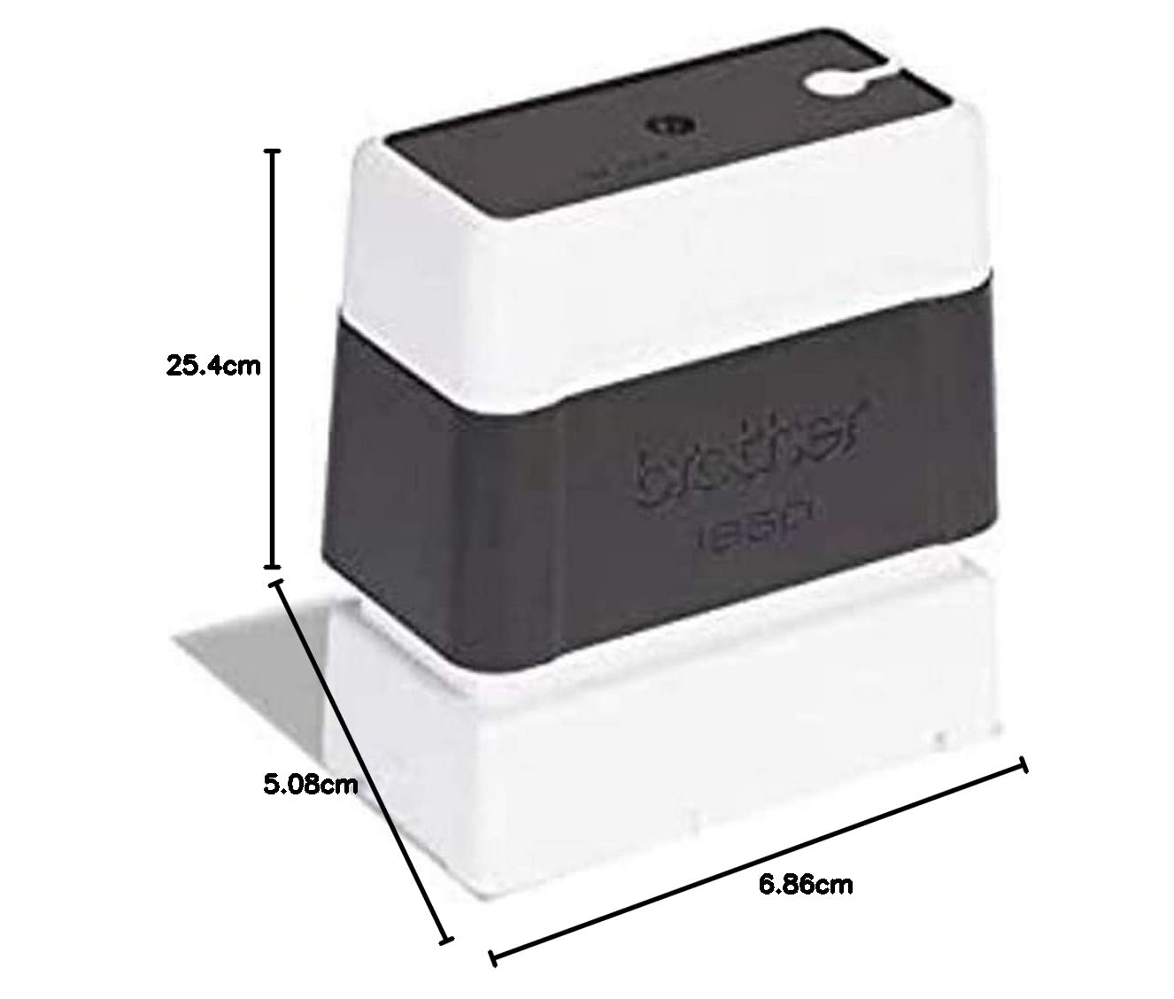 Brother SC2000 Stamp PR1850B6P, 18 x 50 mm, Black