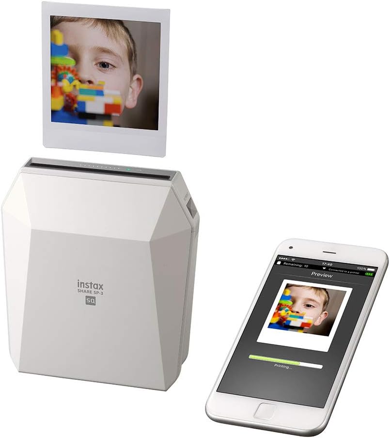 Instax SHARE SP-3 Smartphone Printer, White