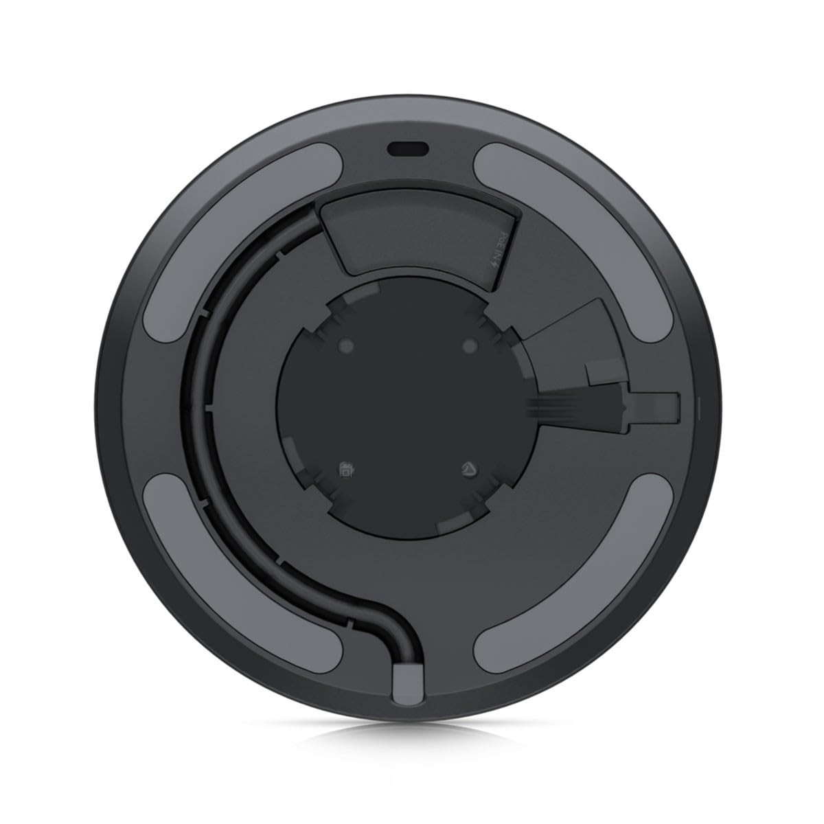 Ubiquiti Networks Unifi Camera AI 360 Pan-Tilt-Zoom Sharp 1920x1920 Video Stream | 30 FPS IR LEDs| 360° Fisheye Lens IPX4-Rated Surveilance -Black/Grey