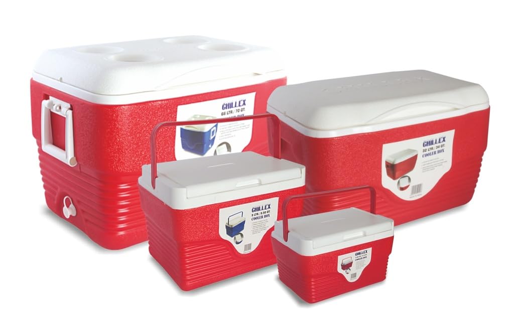 MATAR Ice Box 5Pcs Set (3Ltrs+ 5 Ltrs+ 10 Ltrs+ 32 Ltrs+ 66 Ltrs) -Color may vary