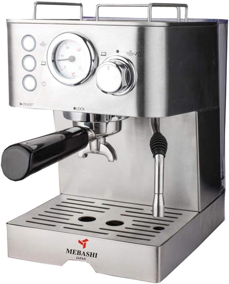 Mebashi Stainless Steel Espresso Coffee Machine | ME-ECM2014