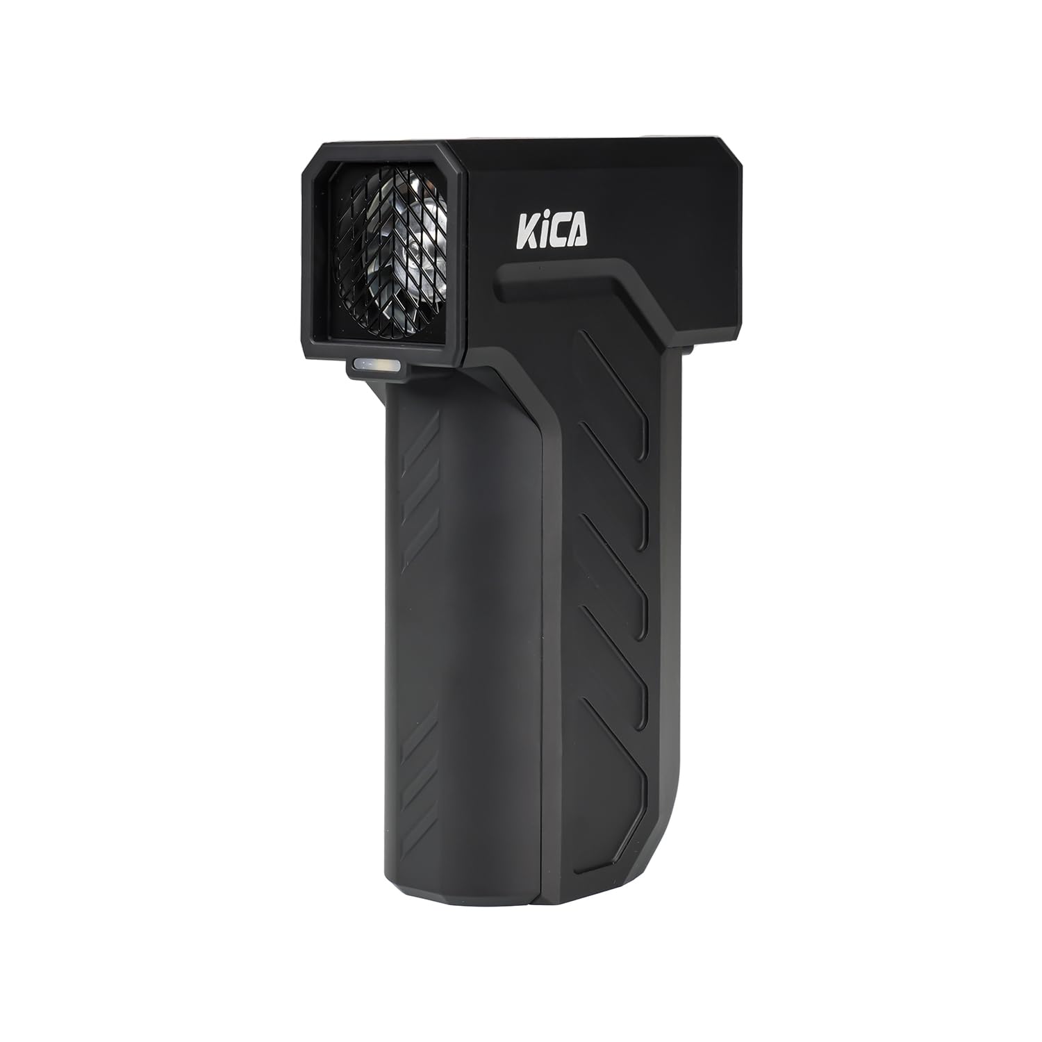 Kica JetFan Ultra Electric Dust Blower & Compressed Air Spray - 130000 rpm, 48 m/s Wind Speed, USB Rechargeable, Air Duster for PC, Keyboard, Car, Sofa & Office with LED Light