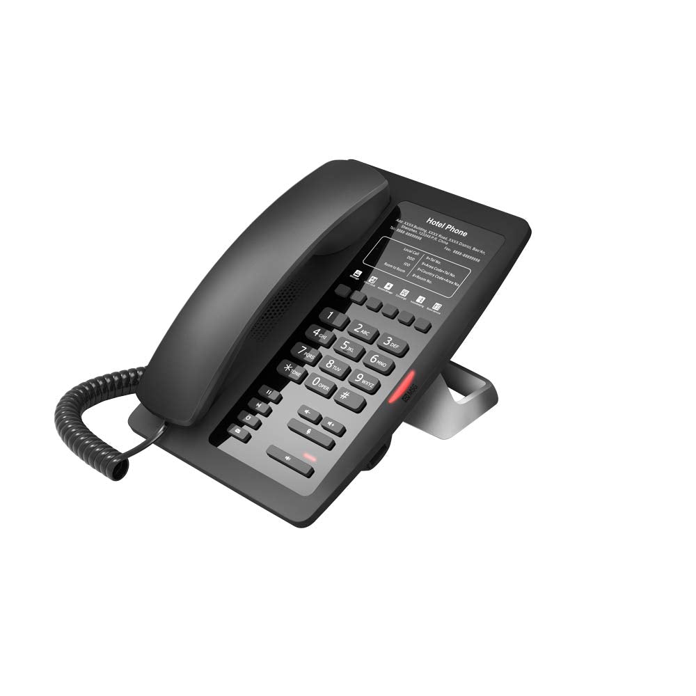 Fanvil H3 Hotel IP Phone without LCD Screen, PoE Phone for Office and Hotel
