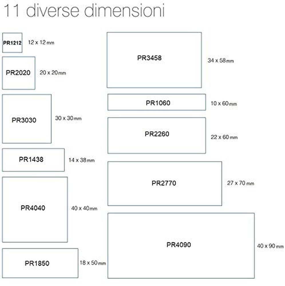 Brother SC2000 Stamp PR1850B6P, 18 x 50 mm, Black