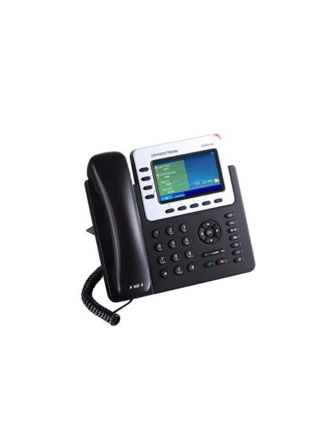 Grandstream Enterprise IP Phone GS-GXP2140 (4.3 Inch Color Display, PoE, Power Supply Not Included)