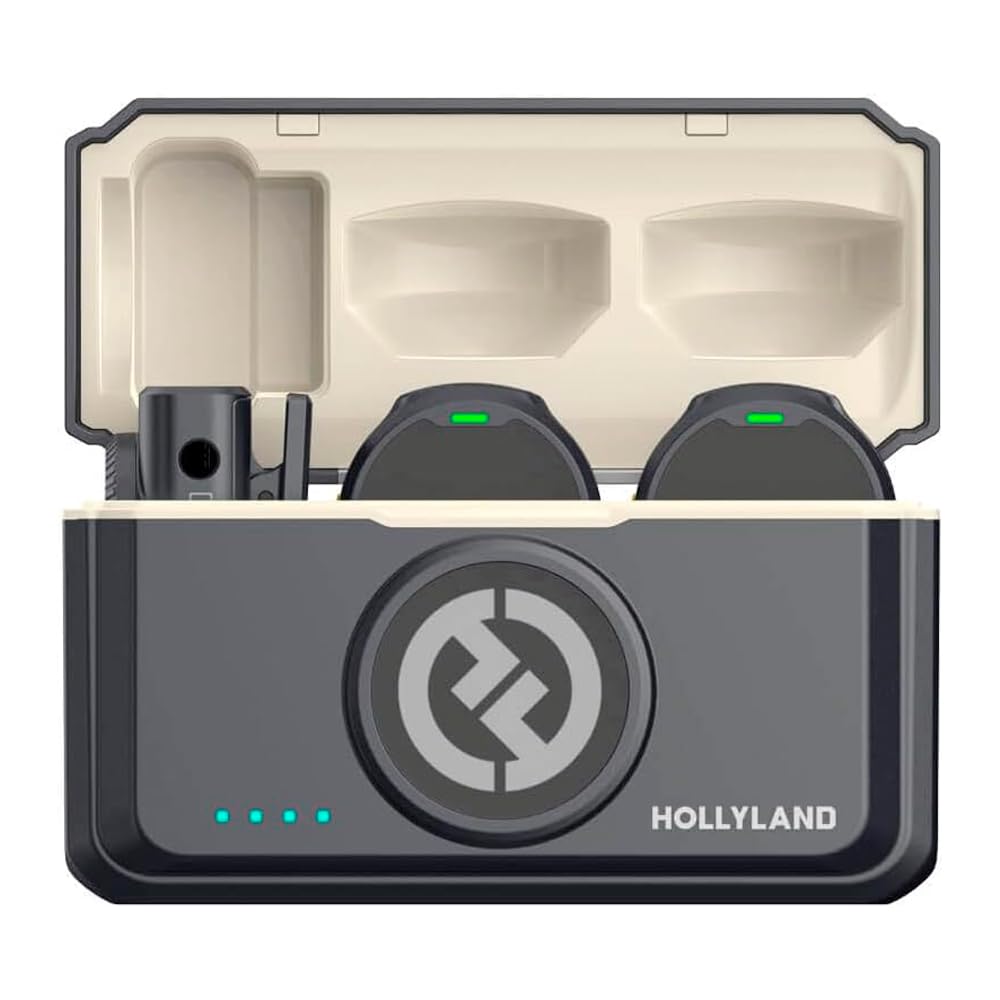 Hollyland Lark M2 Combo Lightning/iOS, Perfect for Videos and Interviews