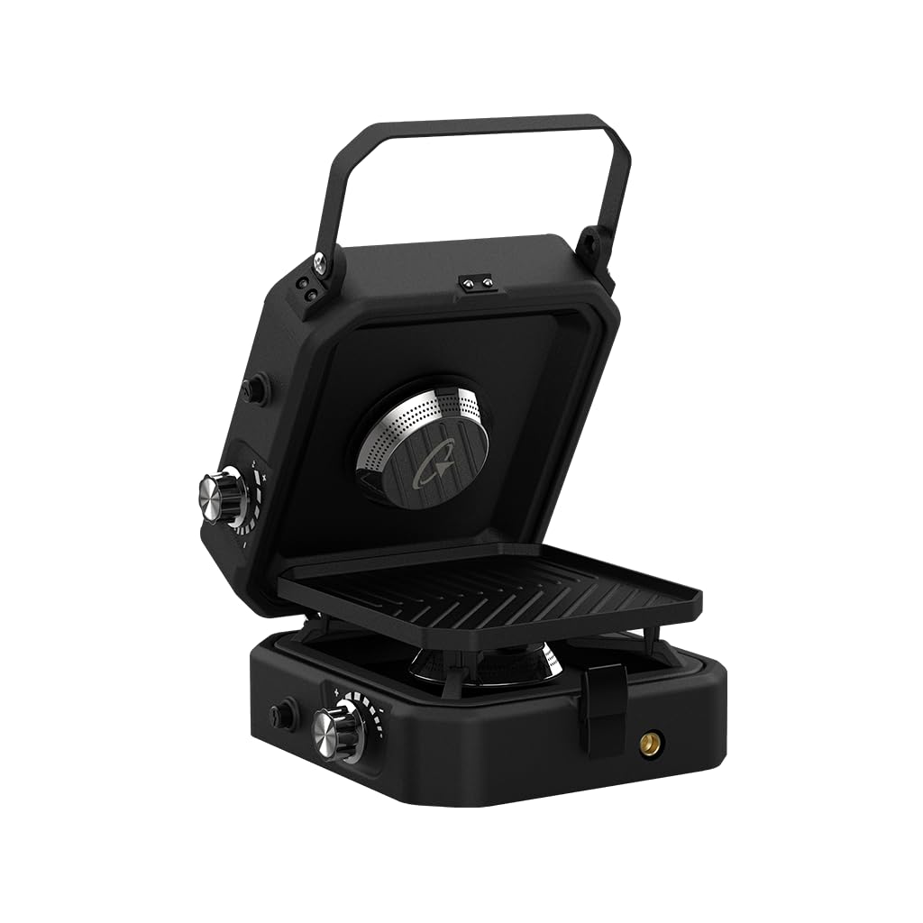 Goaltage CS01 ProFlame Portable Camping Stove with High-Power Dual-Burner, Easy to Clean and Foldable Design