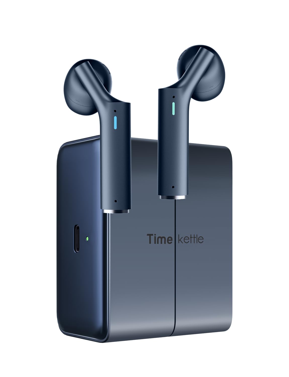 Timekettle W4 Al Translator Headphones, Bi-Directional Simultaneous Translation, Translation Device, Bone Voice Sensor for Clarity, Compatible with iOS & Android, GDPR Protected Privacy