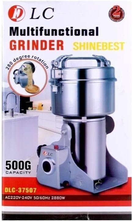 DLC-37507,Stainless Steel,elctric Coffee Grinder 0.5 kg 2880.0 W