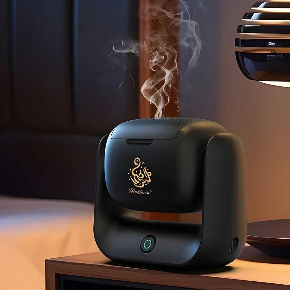 مبخرة كهربائية من فيبكا مع دوران 90 درجة، بطارية 1500mAh، شحن من النوع سي، مؤشر LED