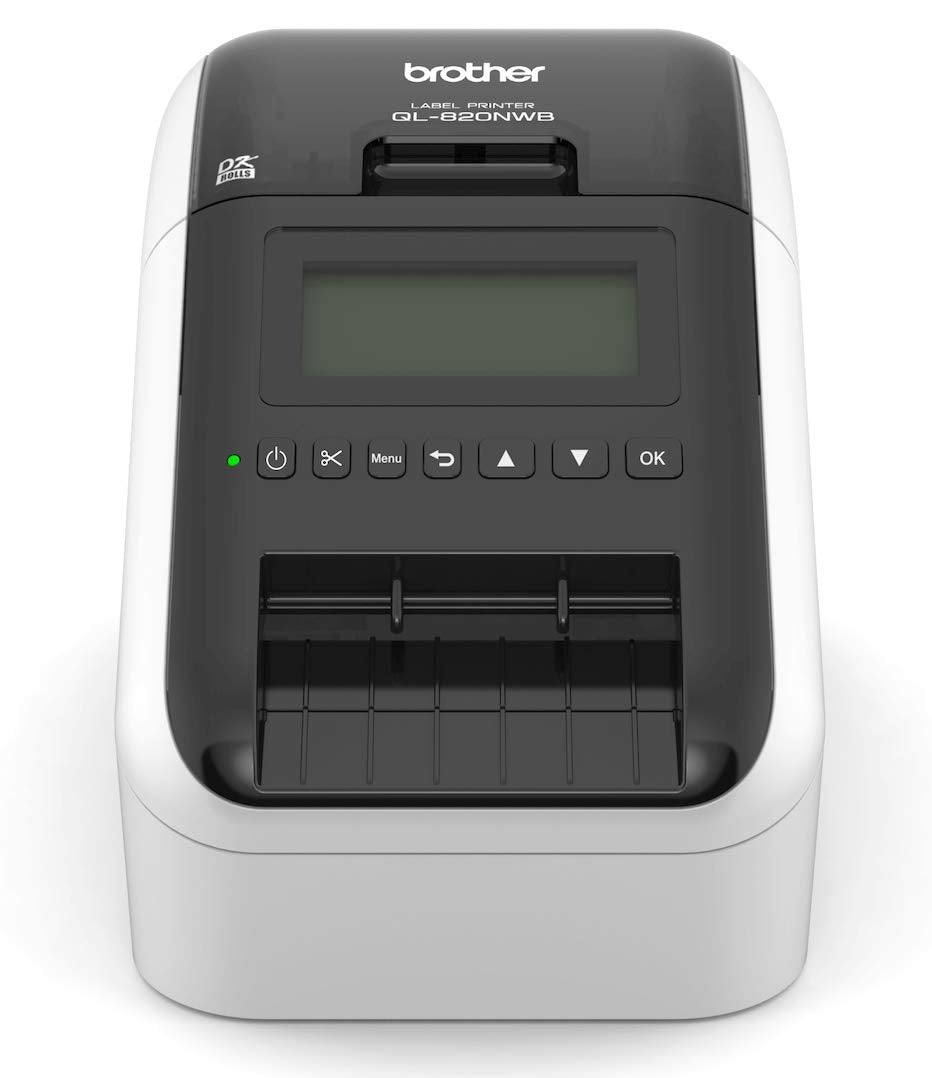 بروذر طابعة ملصقات شبكة لاسلكية عالية السرعة QL-820NWB