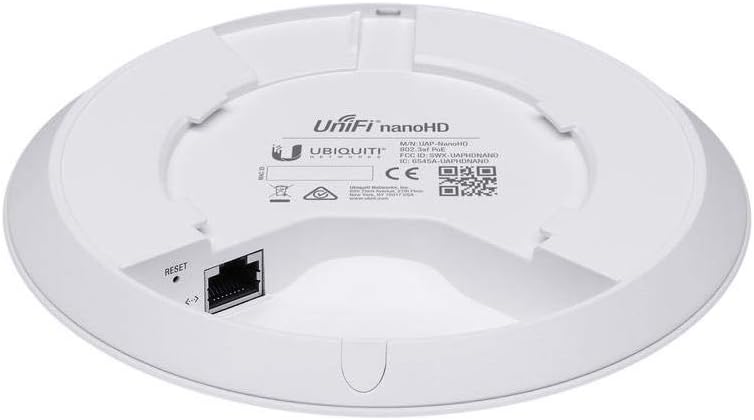 يوبيكويتي نيتوركس نقطة وصول نانو اتش دي 802.11ac ويف 2 ام يو ميمو انتربرايز من يونيفاي (UAP-NanoHD-3-US) عبوة من 3 قطع