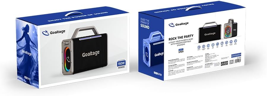 Goaltage SP09 KaraokeBeat Speaker Portable