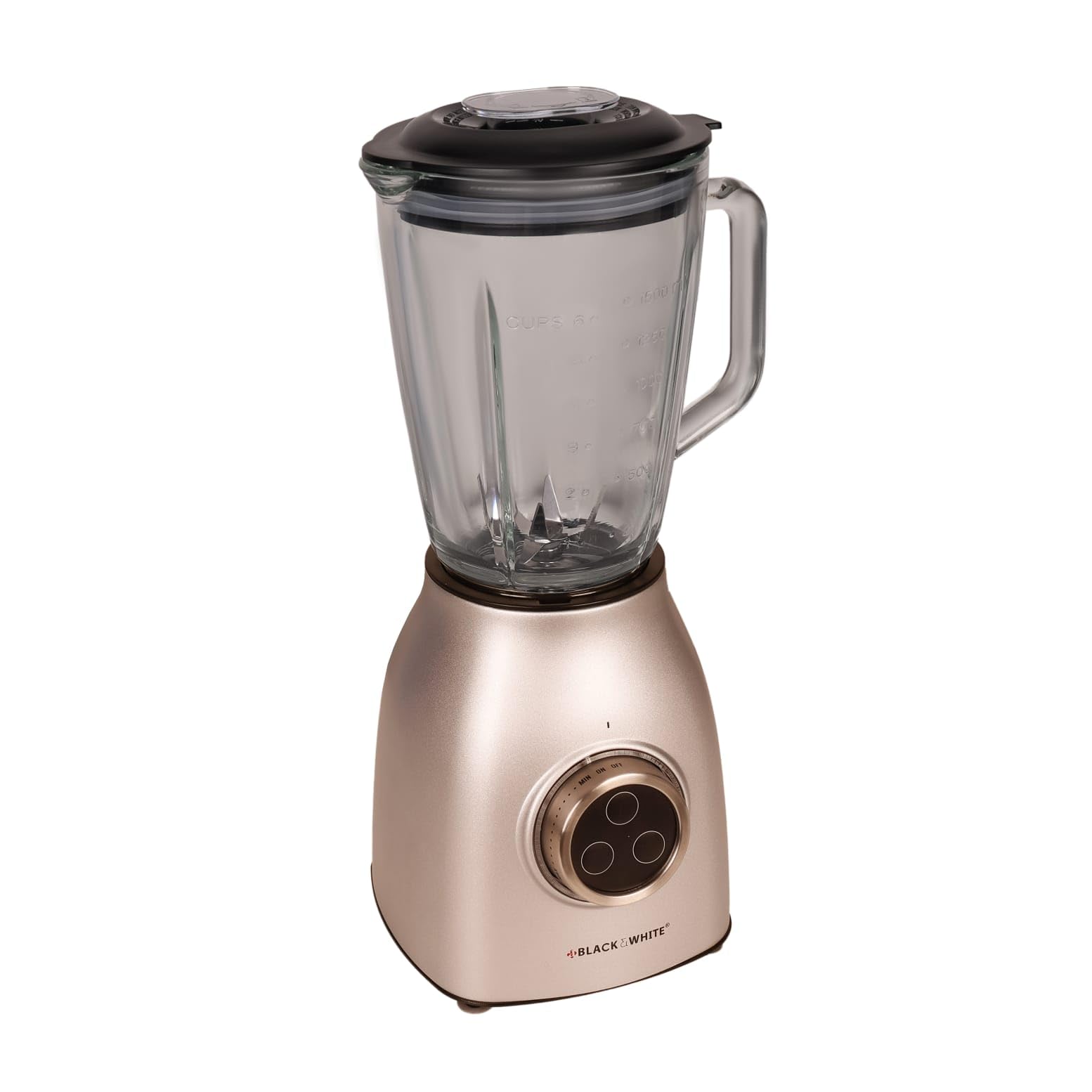 Black & White Table Blender with 17 Speed Control and Ice Crushing Function | BWBL9108G