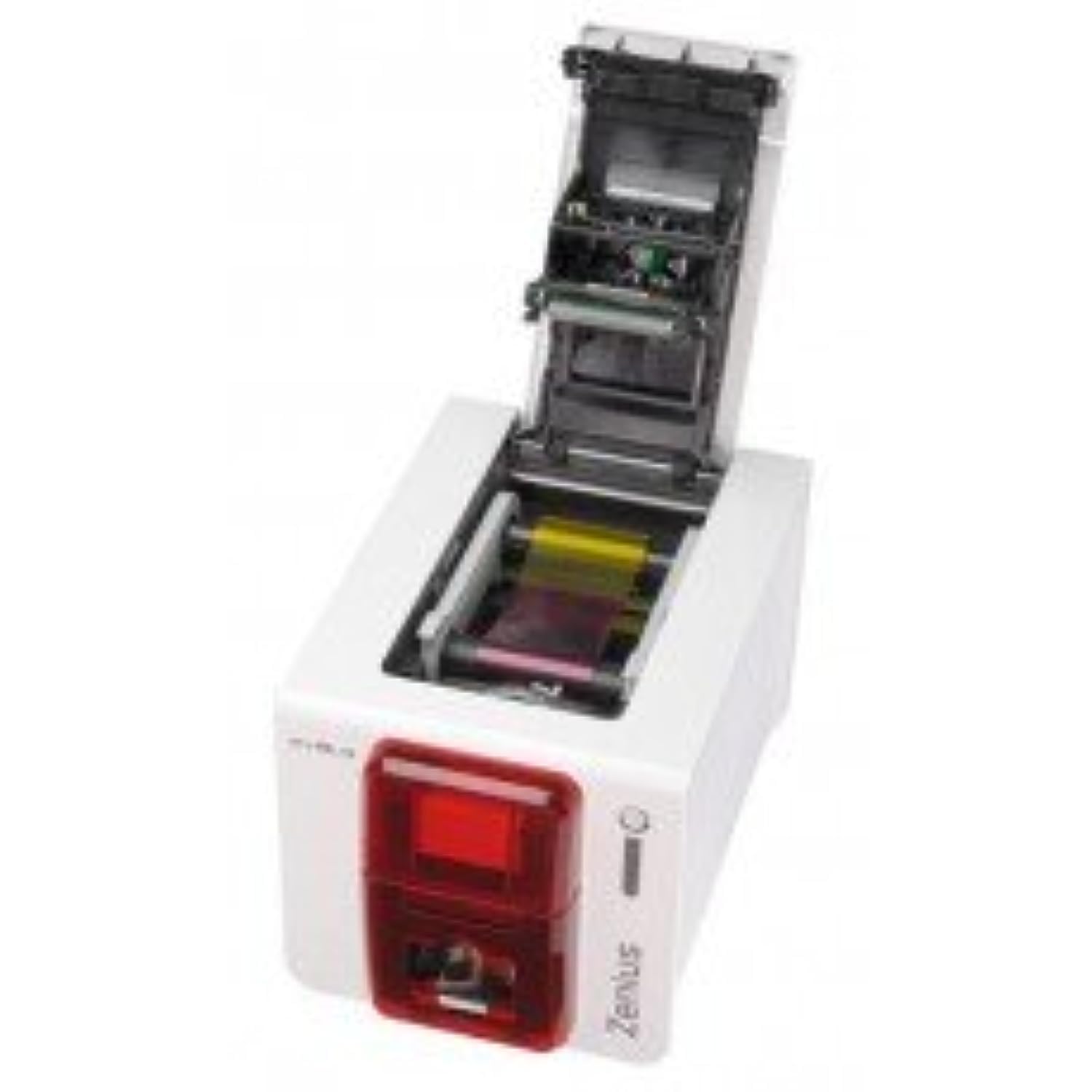 ايفوليس ZN1U0000RS - زينيوس كلاسيك، جانب واحد - 300 نقطة في البوصة، USB، احمر - بما في ذلك: تغذية البطاقات، كابل (USB)، مزود الطاقة، كابل طاقة (EU) - الضمان: سنتين
