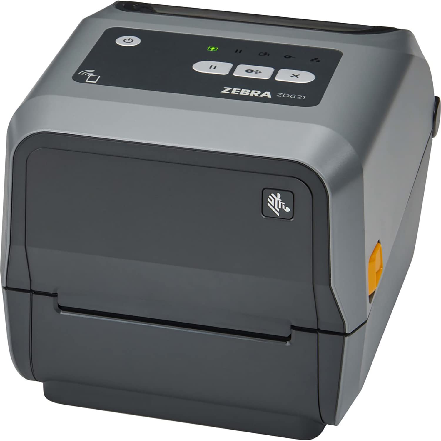 Zebra Desktop Printer ZD621 Thermal Transfer 300 DPI 4 Inch Print Width USB Ethernet Serial Connection ZD6A043-301F00EZ, Requires Thermal Ribbon for Use