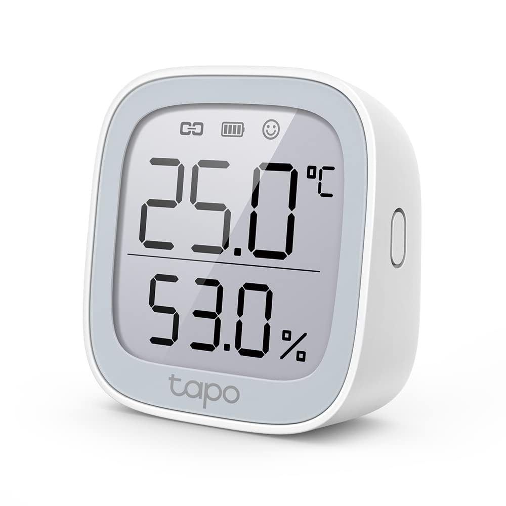TP-Link Tapo H200 Smart IoT Hub, Up to 64 Switches and Sensors or Buttons + 4 Battery Cameras or Doorbells, Not Compatible with Tapo Camera Models with Power Cable, Kasa KE100 Thermostat