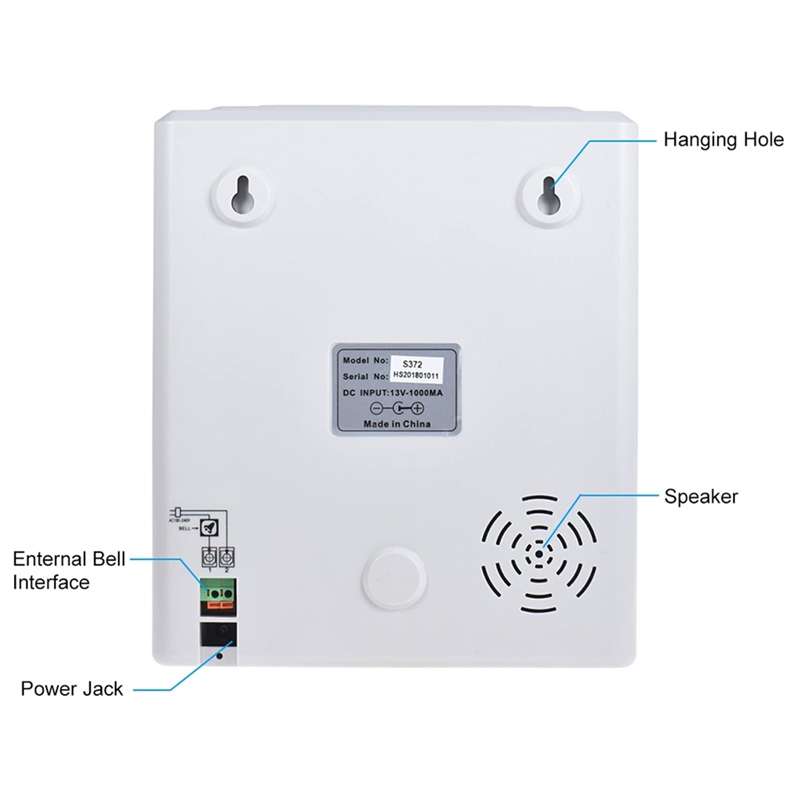 ASYCAN Electronic Employee Starter Time Clock Small Business Punch Pak, Recorder Attendance Time Card Machine for Office Factory Warehouse