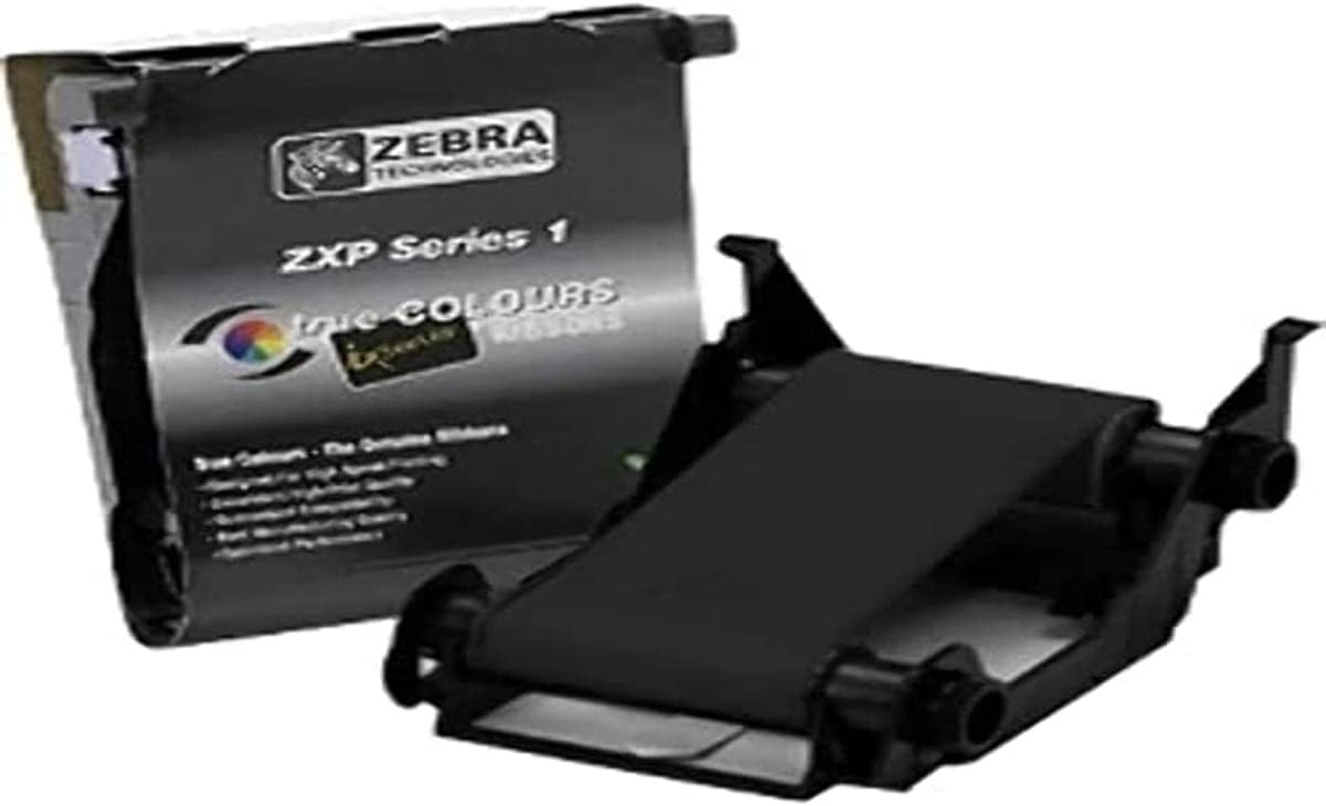 شريط طابعة Zebra 800011-101 - أشرطة الطابعة (أسود، Zxp 1)