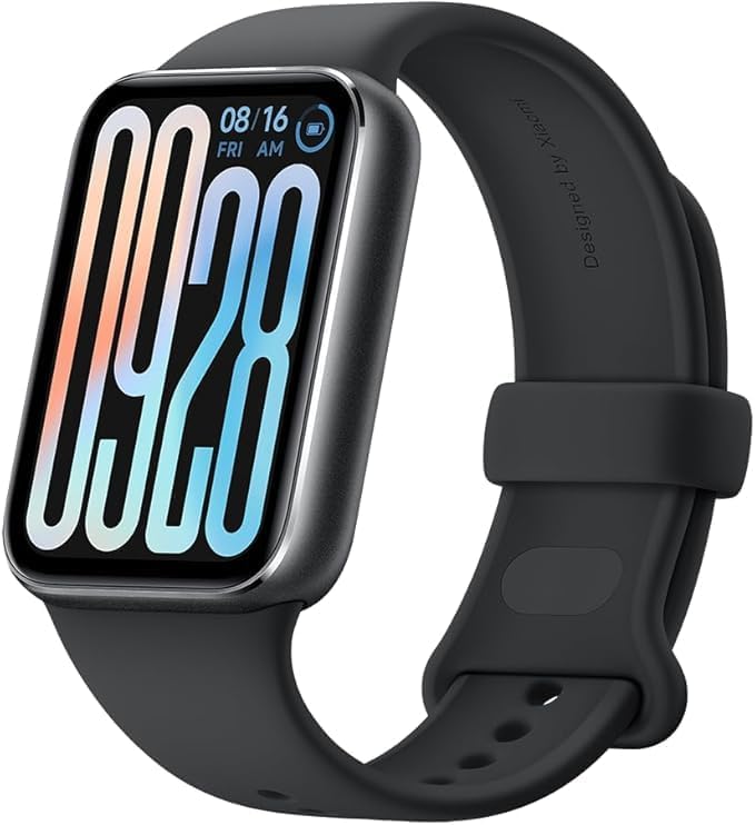 Xiaomi Smart Band 9 Pro Activity Tracker, 1.74 Inch AMOLED Display, 150+ Sports Modes, Waterproof up to 5 ATM, Up to 21 Days Battery Life, Black