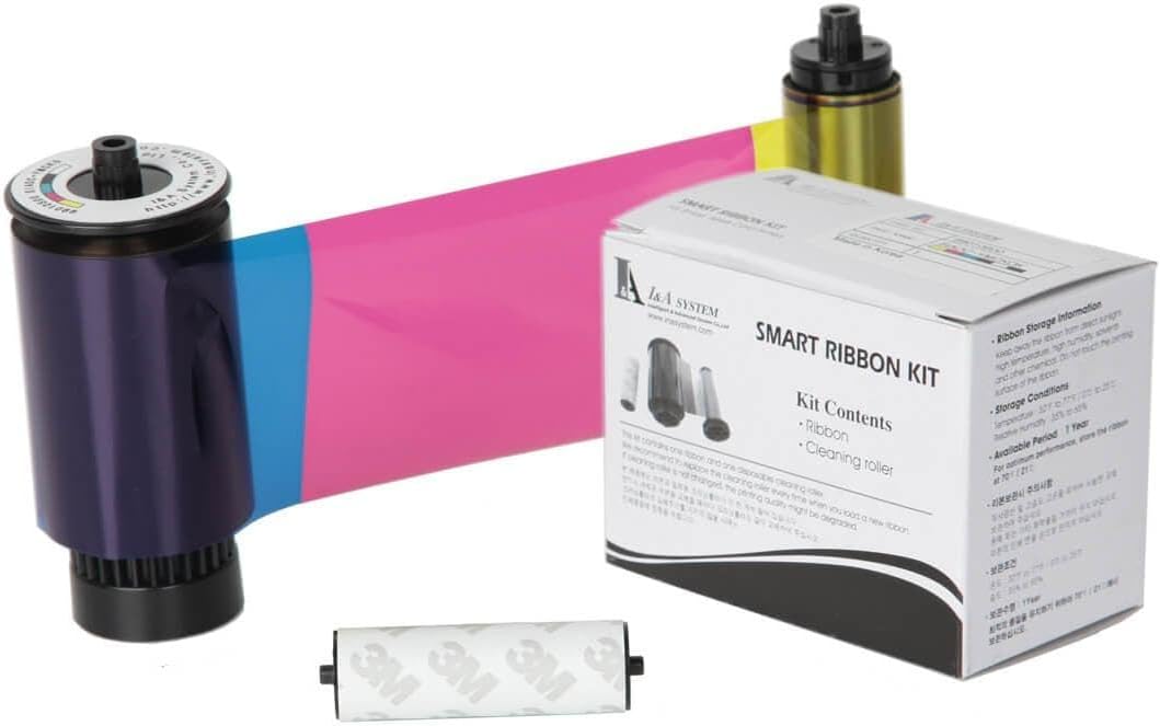 Bodno IDP 659366 Color Ribbon - YMCKO - 250 Prints with Software Demo