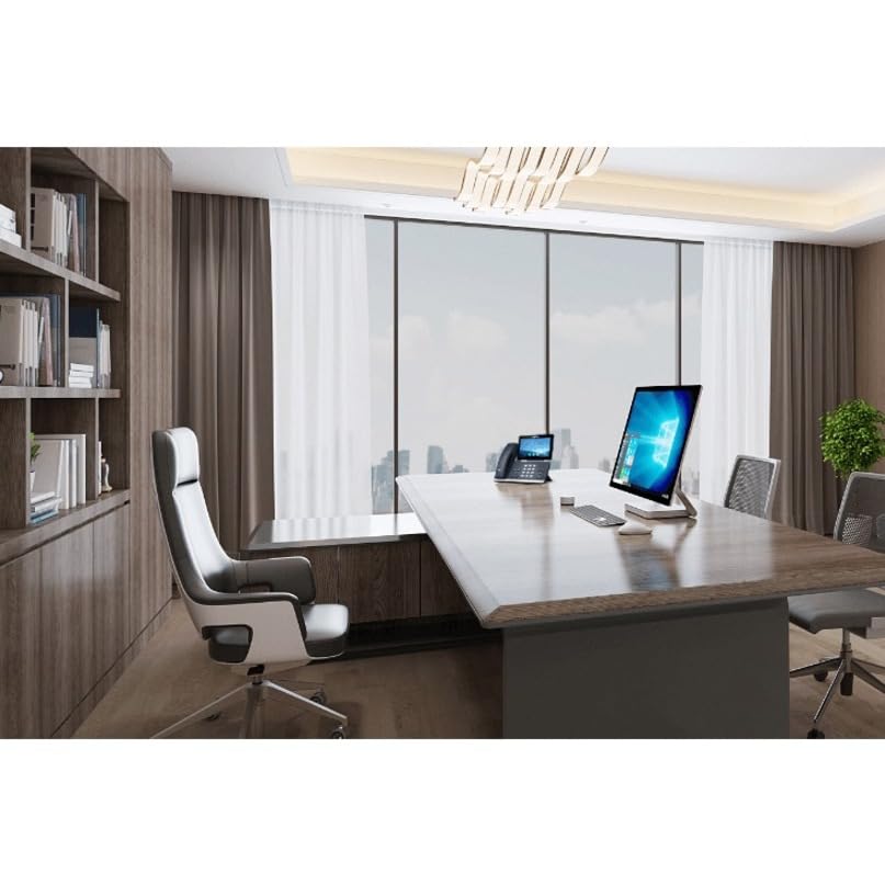 يالينك SIP-T58W هاتف يعمل ببروتوكولات الانترنت الرمادية LCD الشبكات المحلية اللاسلكية Wi-Fi