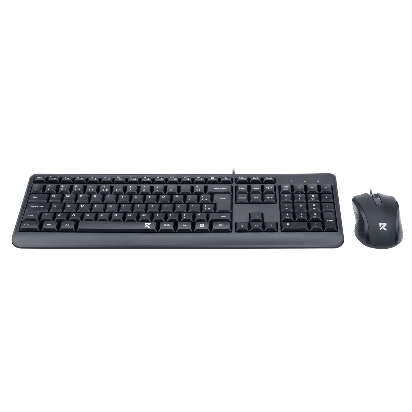 Redragon Wired Mouse & Keyboard Combo BS-7092 – Ergonomic Office & Gaming Duo, Anti-Ghosting Keys, Adjustable DPI Optical Mouse, Spill-Resistant Keyboard, USB Connectivity