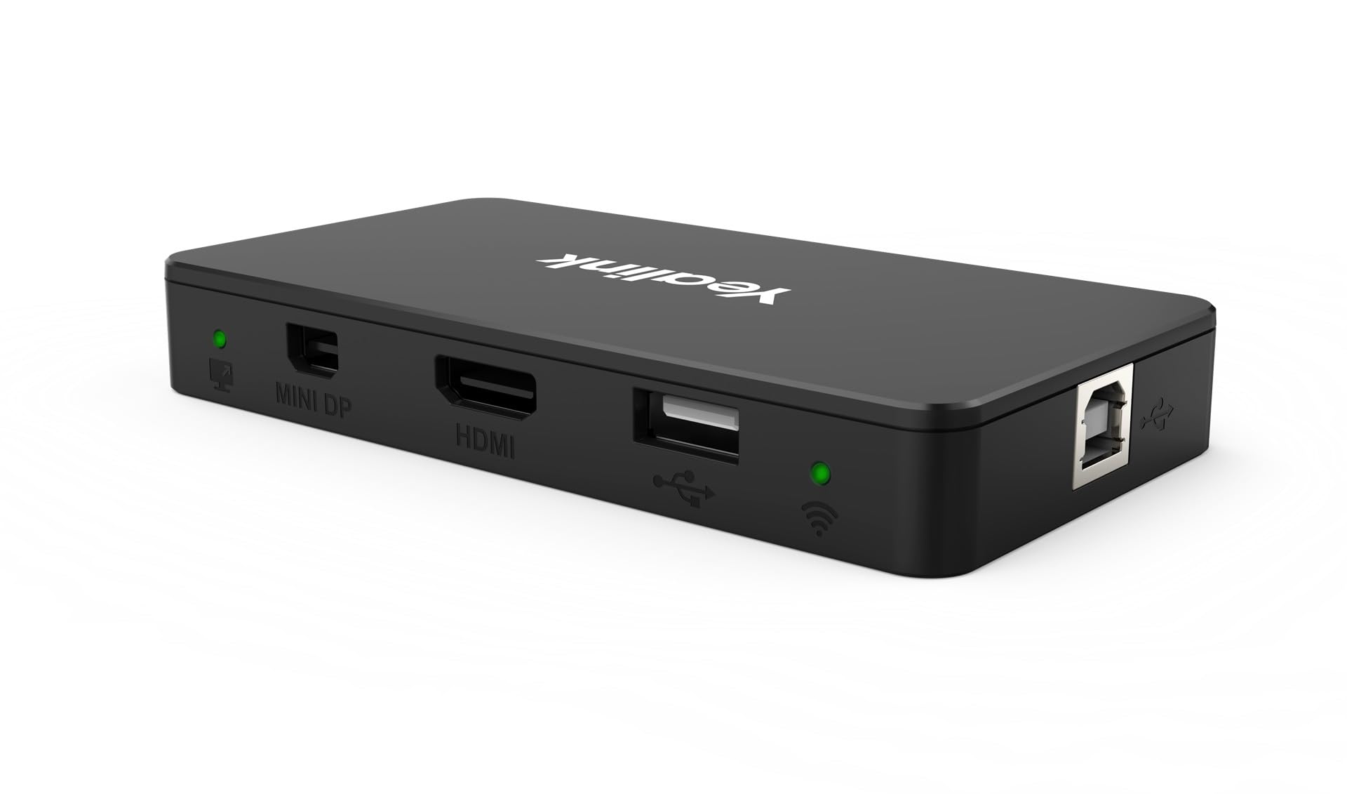 Yealink MShare E2 - Full HD Screen Sharing Device with USB-C, HDMI Input, USB-B, LED Status Display, Compatible with Microsoft Teams Rooms and Yealink MVC Systems
