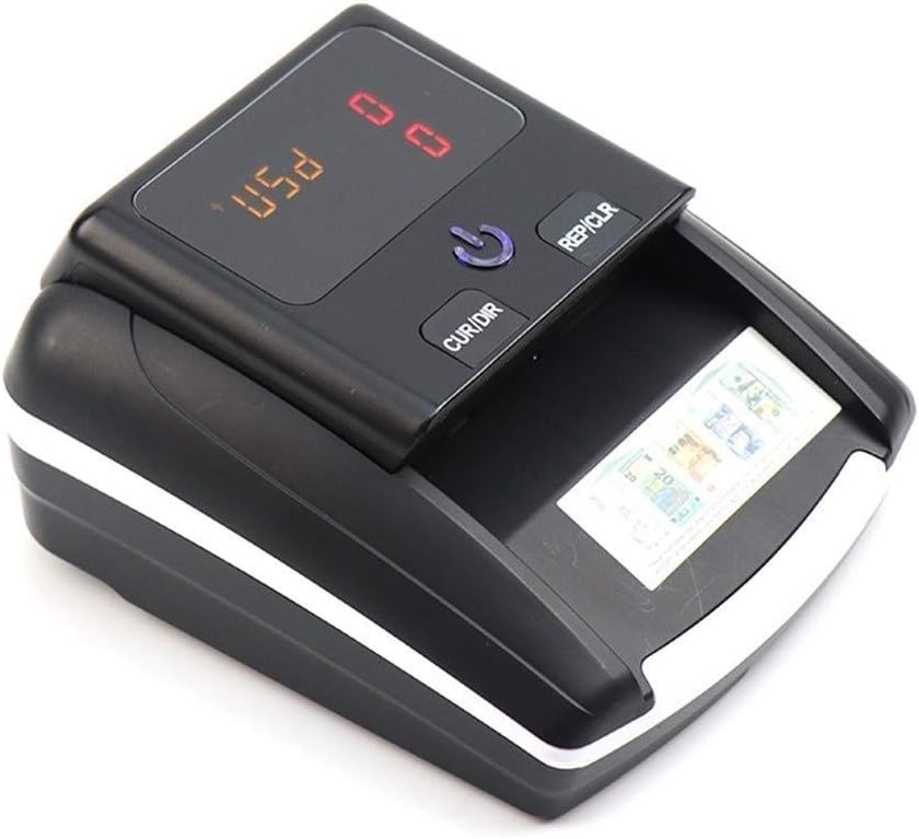 XHMCDZ Portable Multi-Currency Mini Money Detector, Business Grade Bill Counter Machine