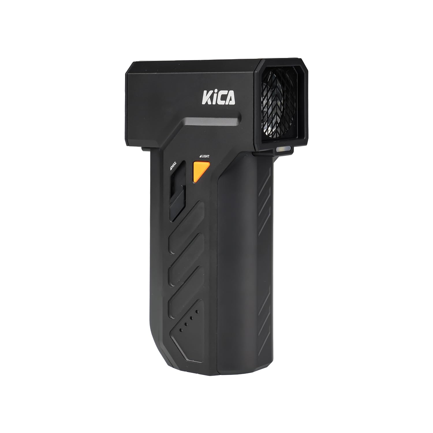 Kica JetFan Ultra Electric Dust Blower & Compressed Air Spray - 130000 rpm, 48 m/s Wind Speed, USB Rechargeable, Air Duster for PC, Keyboard, Car, Sofa & Office with LED Light