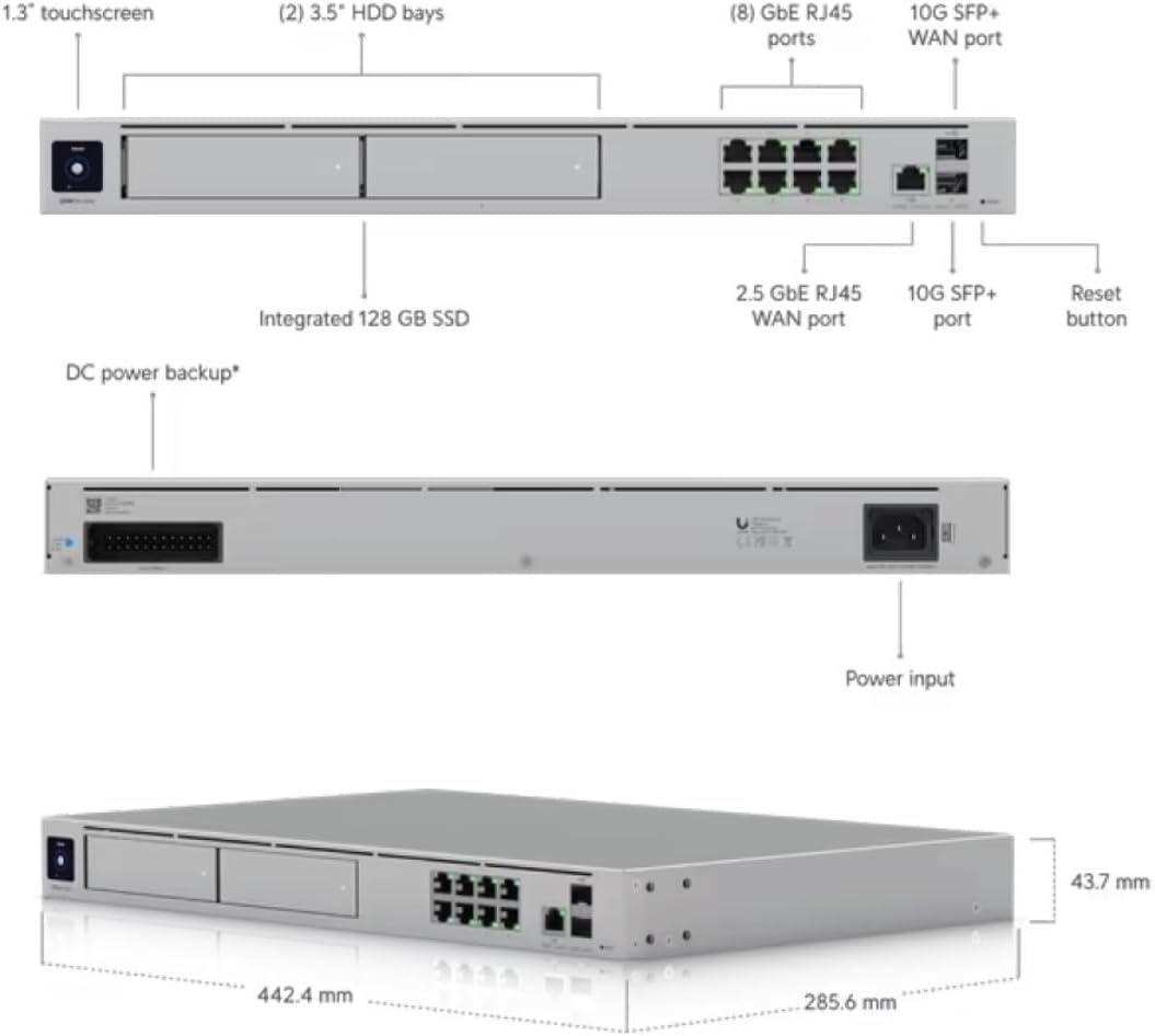 Ubiquiti UniFi Dream Machine Pro Max UDM-Pro-Max-EU