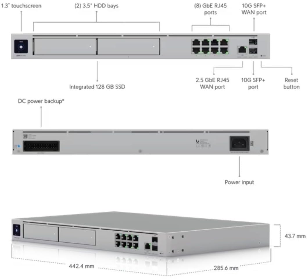 Ubiquiti UniFi Dream Machine Pro Max UDM-Pro-Max-EU