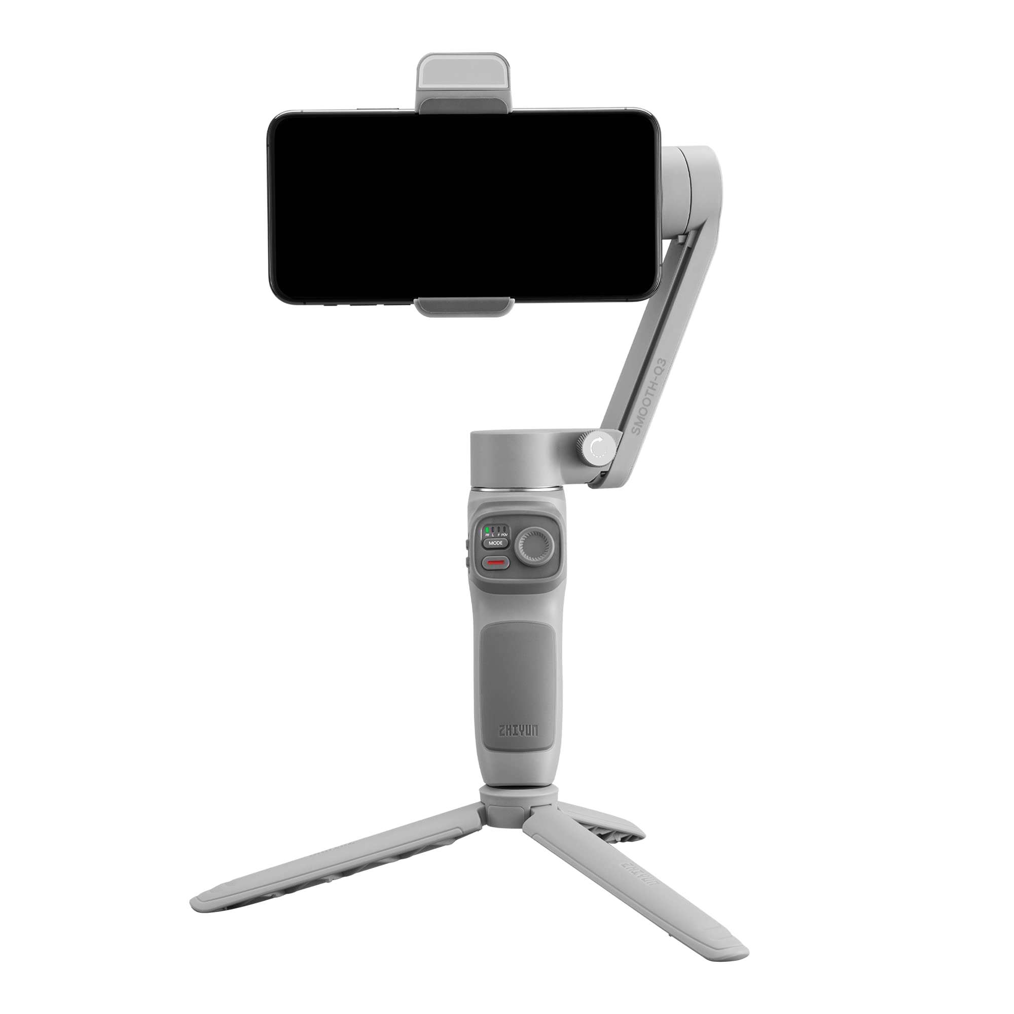 Zhiyun Smooth Q3 3-Axis Smartphone Gimbal Stabilizer (with 2 Year Official Zhiyun India Warranty) for iPhone and Android Smart Phones YouTube and Live Video Recording