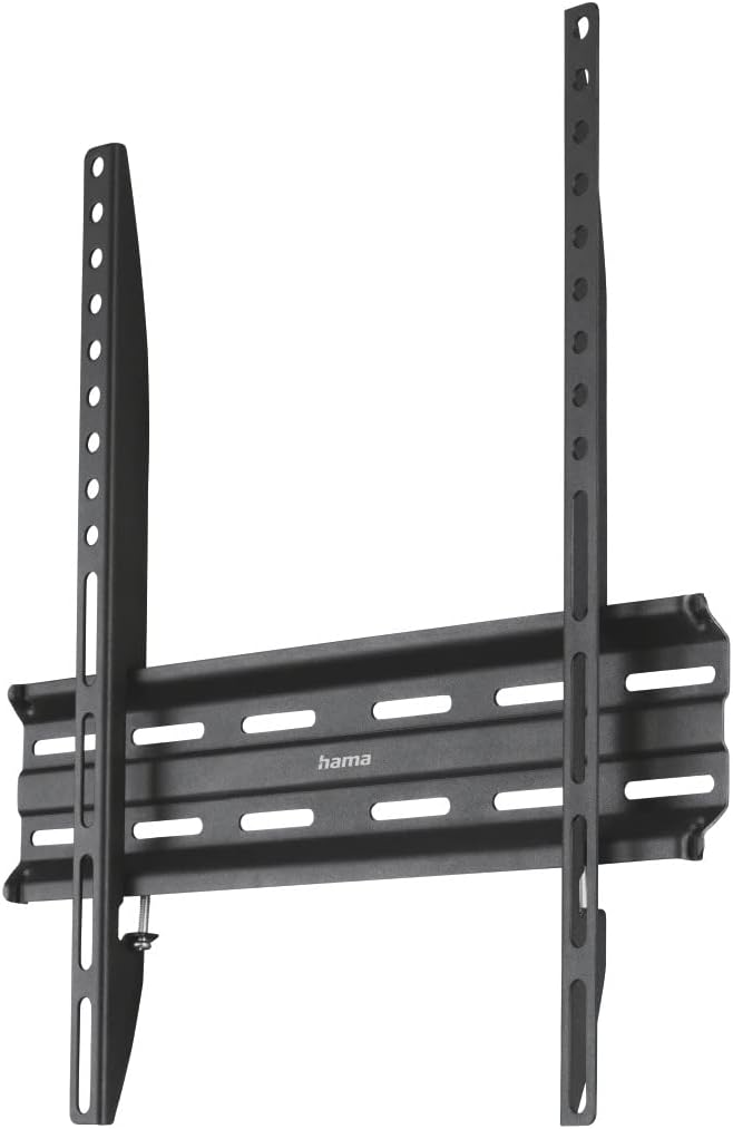 Hama TV Wall Mount Fix 118104, One Star, 400 x 400, 165 cm (65 Inch), Black - (Pack of 1)