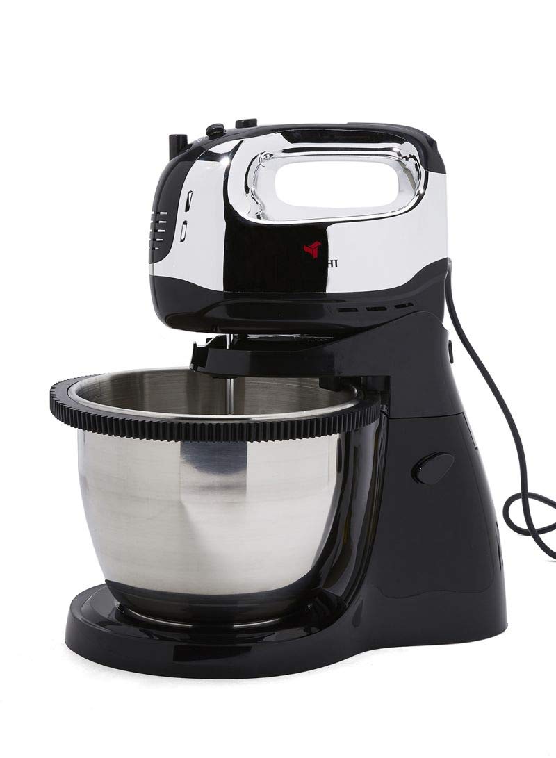 Mebashi Rotating Stand Mixer 300W Me-Sbm1003 Silver/Black