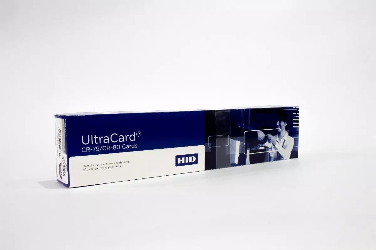 The Nekid Cow HID Global Corporation HID GLOBAL, CONSUMABLES, ULTRACARD CR-80 30 MIL CARD, 500 CARDS, PRICED PER BOX 081754