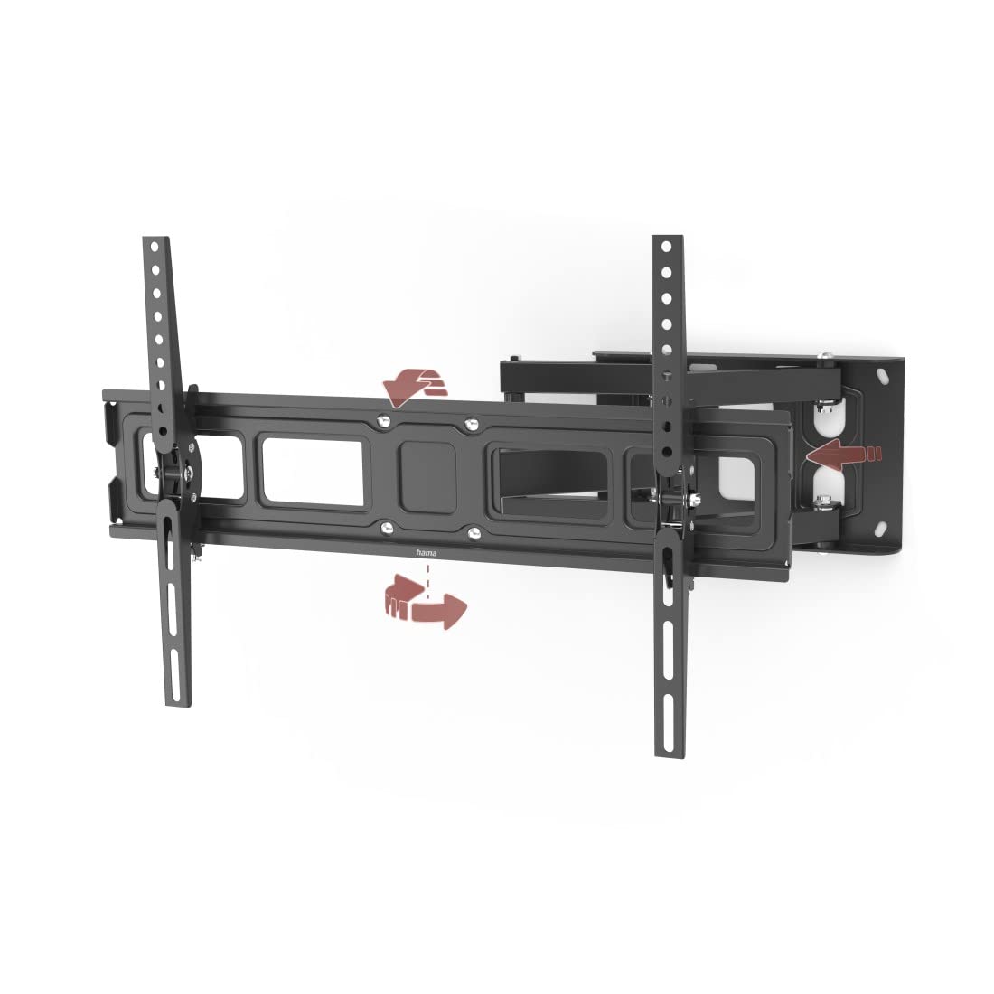Hama 220831 FULLMOTION TV Wall Bracket, 600x400 32" to 84", Black