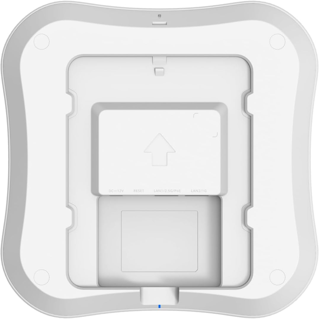 Ruijie Reyee RG-RAP72 Pro Wi-Fi 7 BE5040 Ceiling Access Point, Ultra Fast, Dual Band Wireless for Hotels & Offices