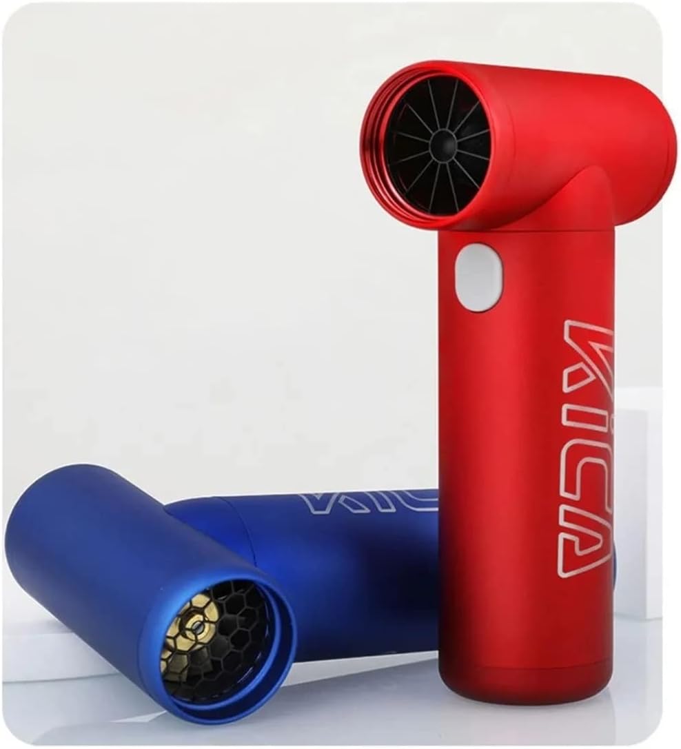 KiCA JetFan mini Electric Turbo Wireless Air Blower, 87000RPM, 4-Speed, Rechargeable (Blue)