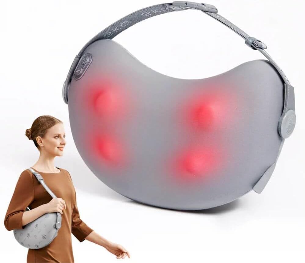SKG T1-2 Pro Shiatsu Back and Neck Massager with Heat