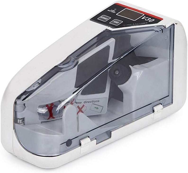 Mini Handy Bill Cash Banknote Counter Money Currency Counting Machine AC Or Battery Powered