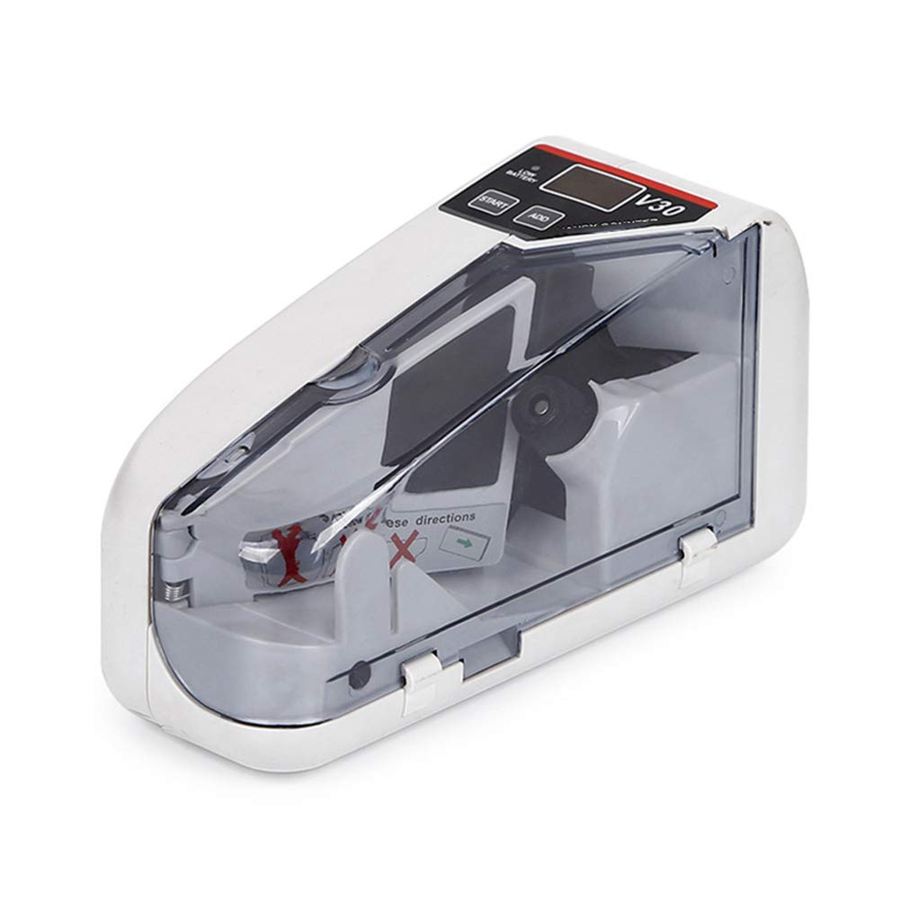 Mini Handy Bill Cash Banknote Counter Money Currency Counting Machine AC Or Battery Powered