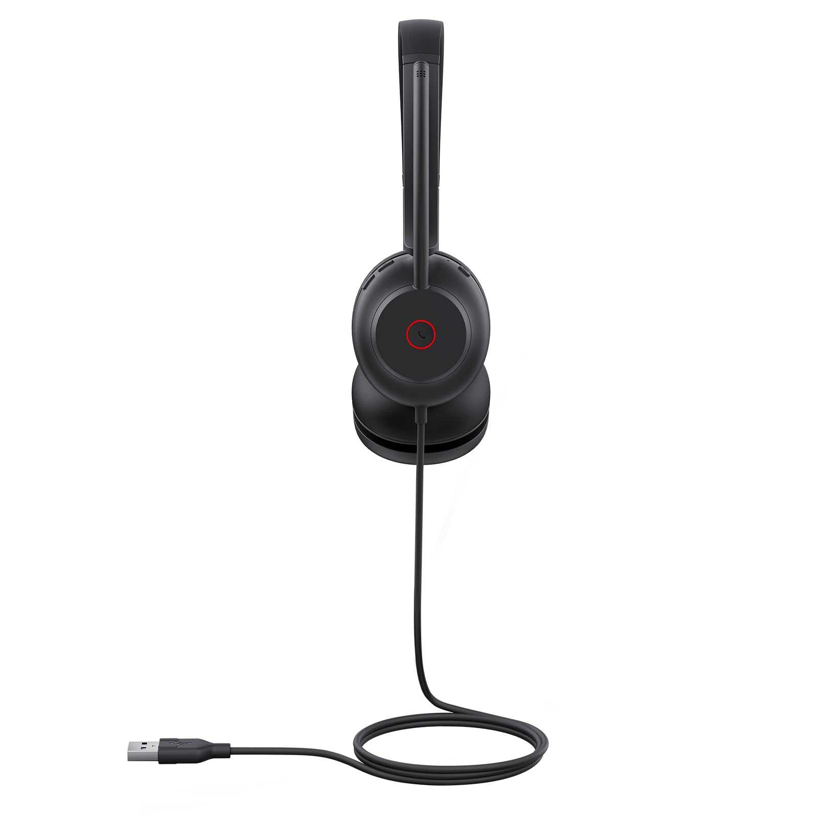 Yealink UH35 Professional Wired Dual Headset with Noise Cancelling Microphone and Call and Music Mode, Ergonomic Lightweight Design, Stereo, Teams Certified