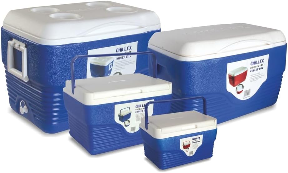MATAR Ice Box 5Pcs Set (3Ltrs+ 5 Ltrs+ 10 Ltrs+ 32 Ltrs+ 66 Ltrs) -Color may vary