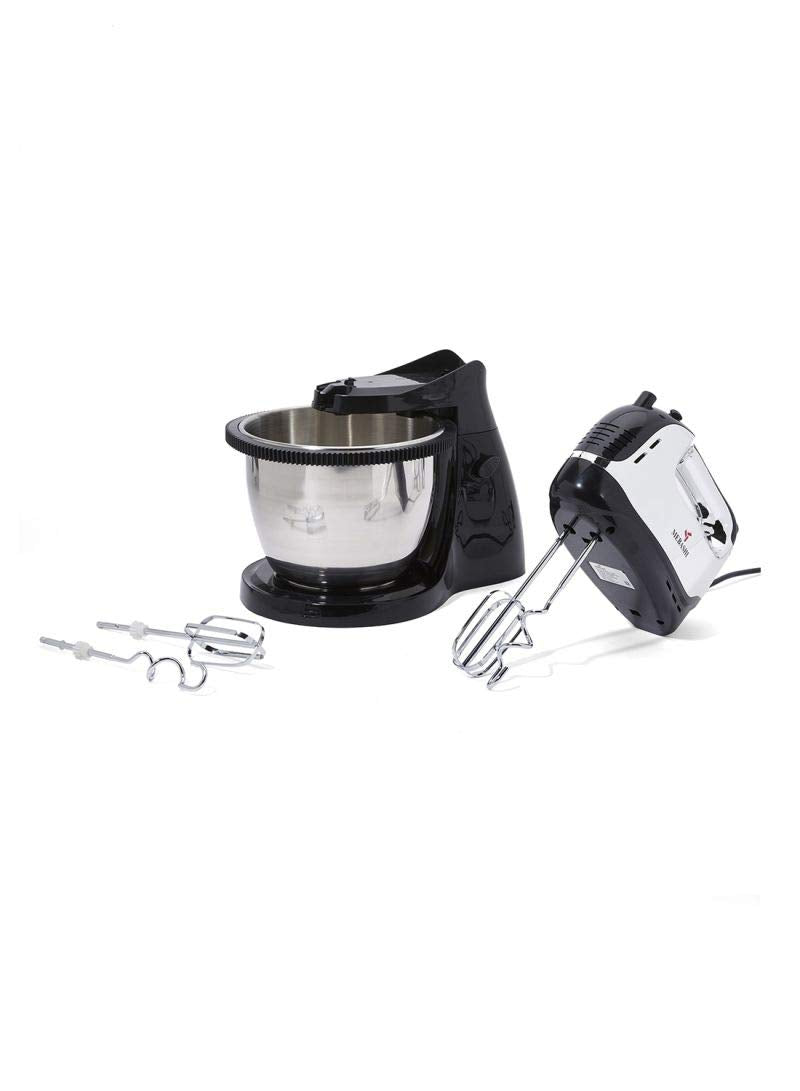 Mebashi Rotating Stand Mixer 300W Me-Sbm1003 Silver/Black