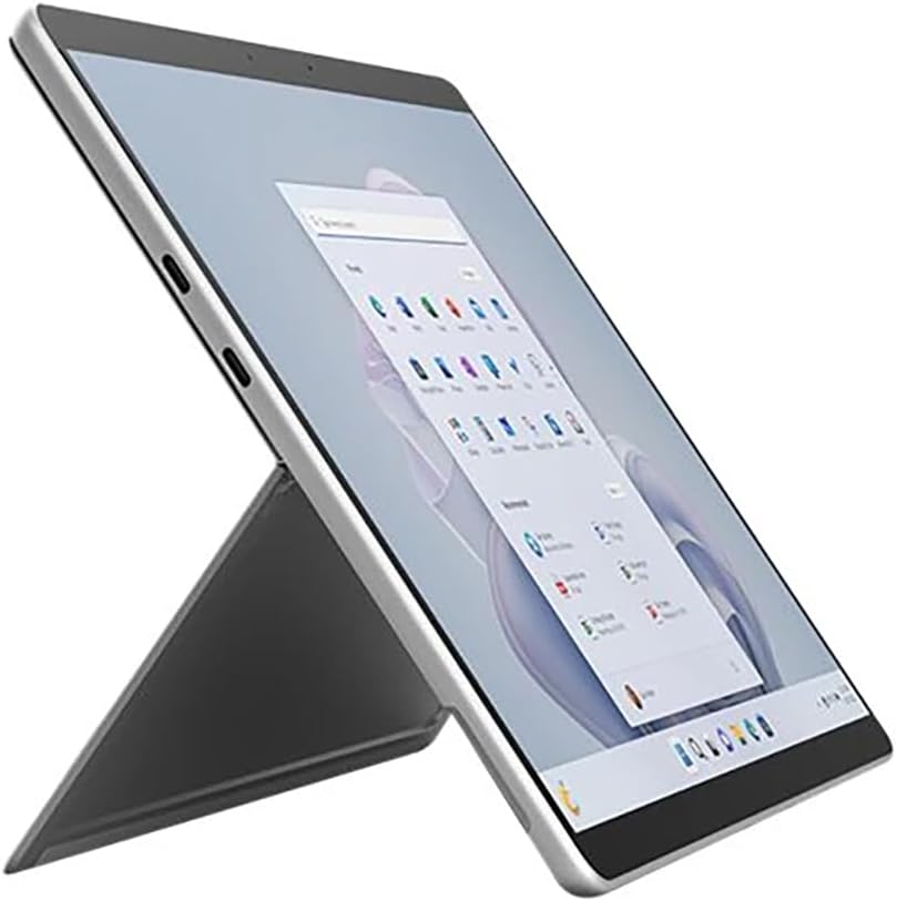 مايكروسوفت تابلت سيرفس برو 9 - 13 انش - كور i5 الجيل 12 i5-1245U عشاري النواة (10 نواة) - ذاكرة رام 16 جيجا - 256 جيجا اس اس دي - ويندوز 11 برو 64 بت - بلاتينيوم