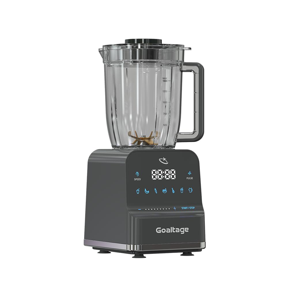 Goaltage Ultra Mix BLND03 Blender with Powerful Blades, 9 Speed Settings, High Capacity, and 7 Pre-Set Programs