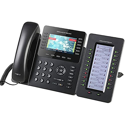 جراندستريم GXP2170 هاتف اي بي سلكي/لاسلكي، بلوتوث، قابل للتثبيت على الحائط