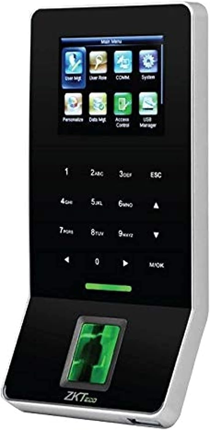 ZKTeco BioPro SA40 Fingerprint Access Control Terminal, BioID Sensor/Silk ID Sensor, Door Sensor, Exit Button, Alarm Control Interface | SA40